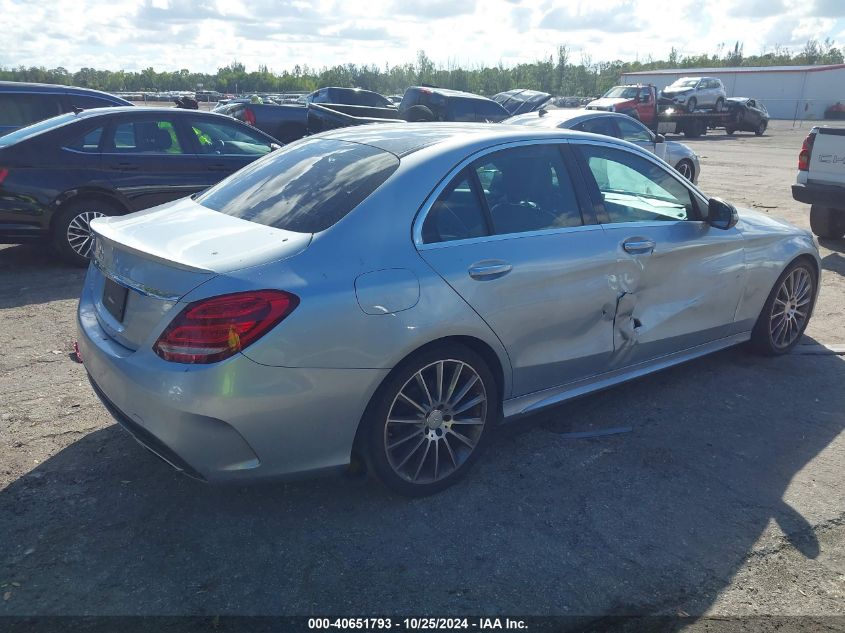 VIN 55SWF4JB0HU188451 2017 Mercedes-Benz C 300, Lux... no.4