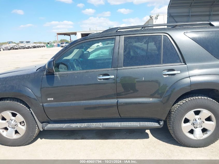 2007 Toyota 4Runner Sr5 V6 VIN: JTEZU14R078091420 Lot: 40651794