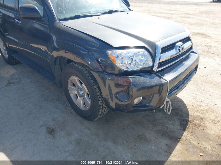 2007 Toyota 4Runner Sr5 V6 VIN: JTEZU14R078091420 Lot: 40651794