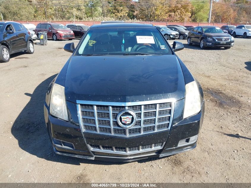 2012 Cadillac Cts Luxury VIN: 1G6DH5E54C0107491 Lot: 40651799