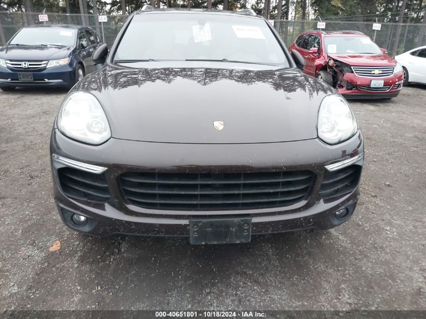 2015 Porsche Cayenne E-Hybrid S VIN: WP1AE2A23FLA53508 Lot: 40651801