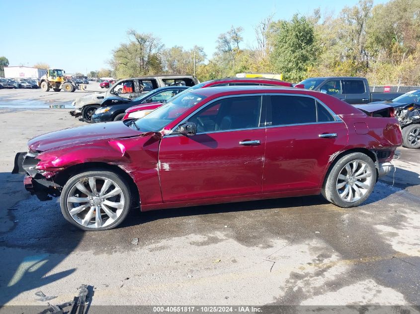 2019 Chrysler 300 Limited VIN: 2C3CCAEGXKH577475 Lot: 40651817