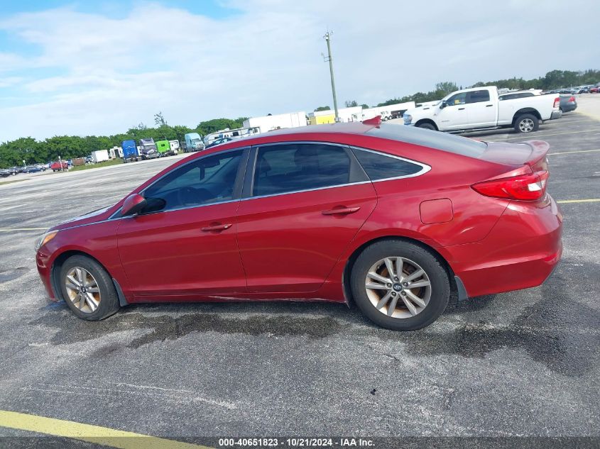 2016 Hyundai Sonata Se VIN: 5NPE24AF4GH303564 Lot: 40651823