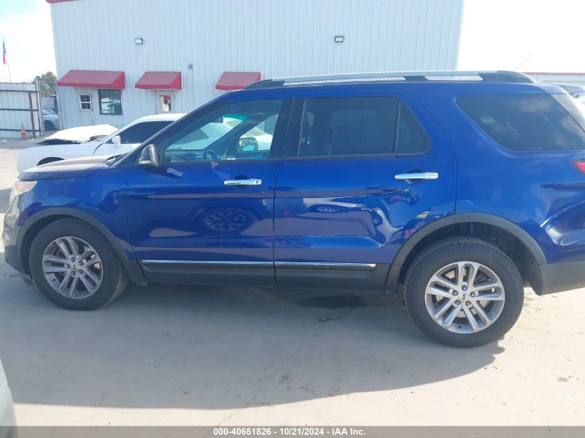 2014 Ford Explorer Xlt VIN: 1FM5K7D82EGA43418 Lot: 40651826