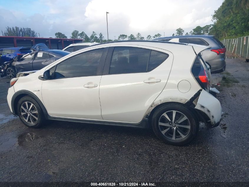 2018 Toyota Prius C VIN: JTDKDTB3XJ1614300 Lot: 40651828