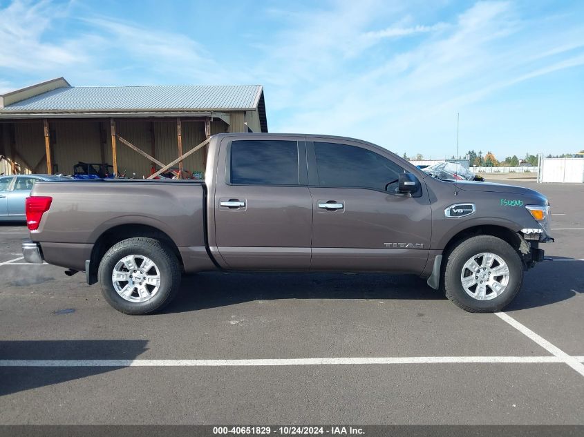 2017 Nissan Titan Sv VIN: 1N6AA1EJXHN536619 Lot: 40651829