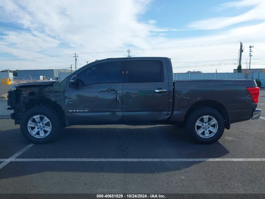 2017 Nissan Titan Sv VIN: 1N6AA1EJXHN536619 Lot: 40651829