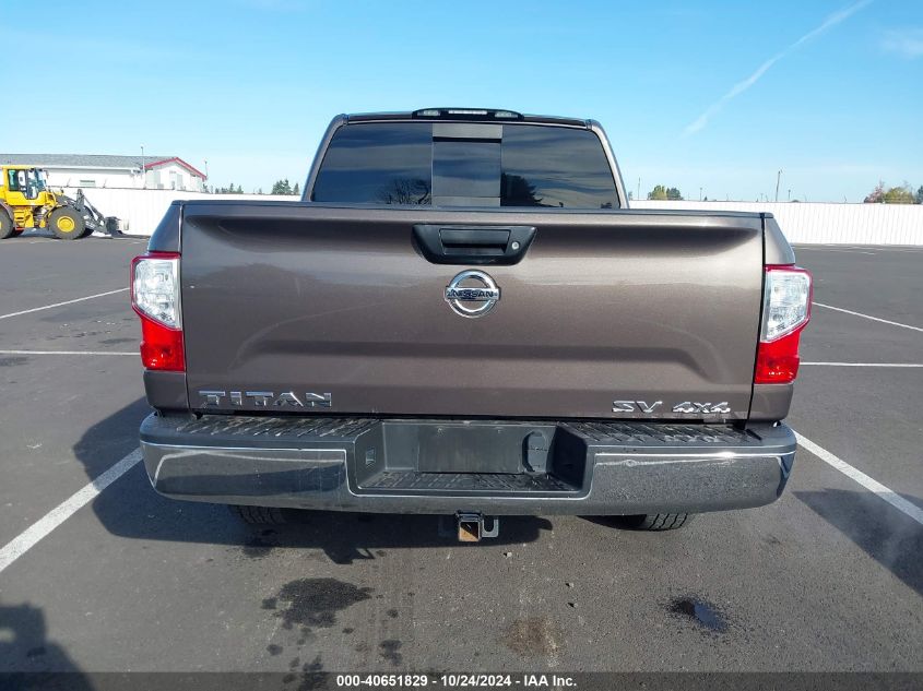 2017 Nissan Titan Sv VIN: 1N6AA1EJXHN536619 Lot: 40651829