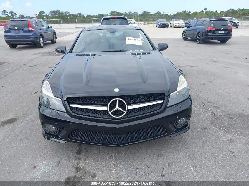 2011 Mercedes-Benz Sl 550 VIN: WDBSK7BA2BF166438 Lot: 40651839