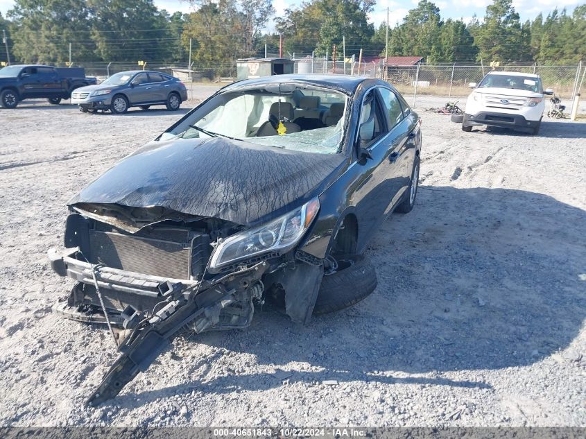 VIN 5NPE24AF9HH547650 2017 HYUNDAI SONATA SE