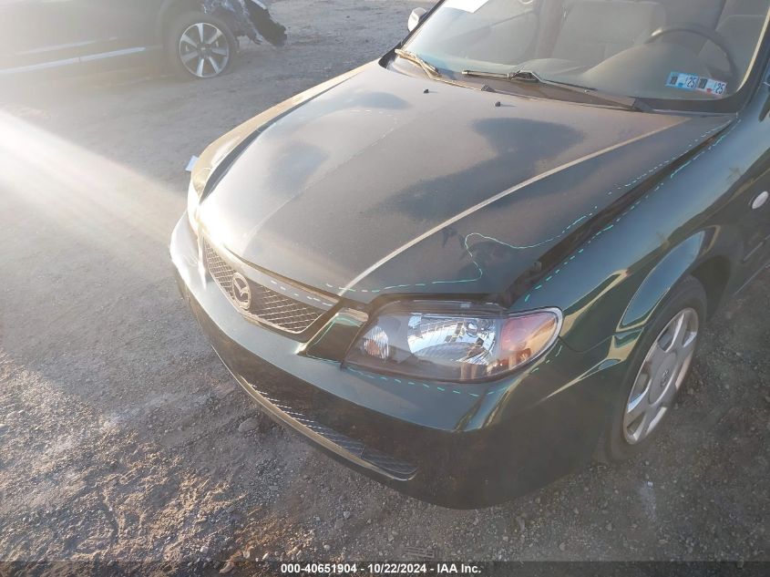 2002 Mazda Protege Dx/Es/Lx VIN: JM1BJ225520629525 Lot: 40651904