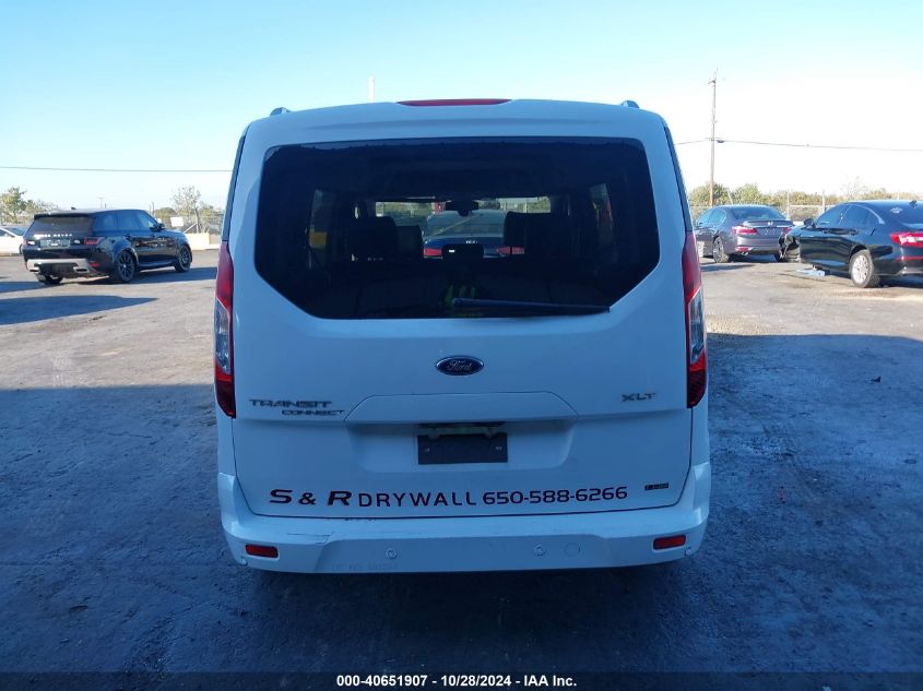 2018 Ford Transit Connect Xlt VIN: NM0GE9F79J1363737 Lot: 40651907