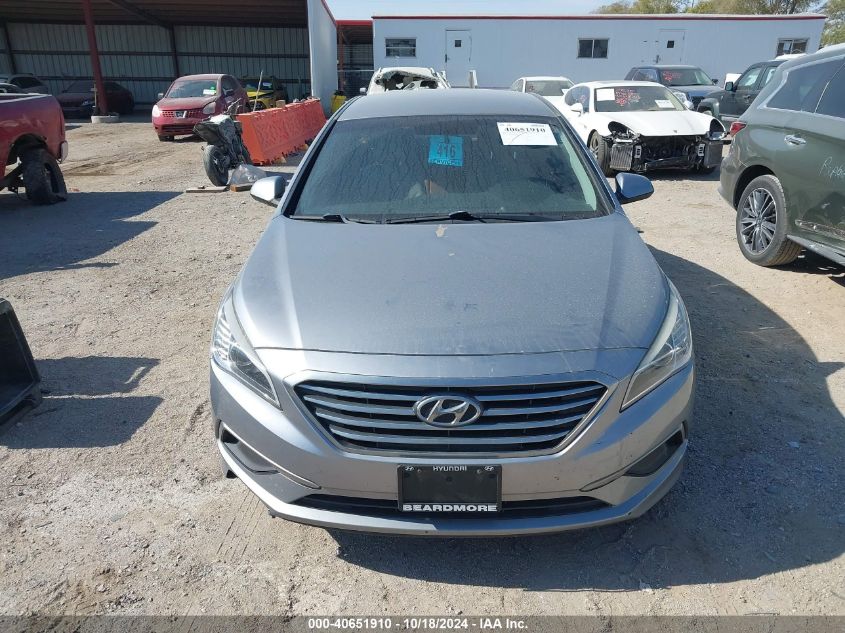 2016 Hyundai Sonata VIN: 5NPE24AFXGH409940 Lot: 40651910