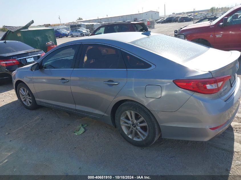 2016 Hyundai Sonata VIN: 5NPE24AFXGH409940 Lot: 40651910