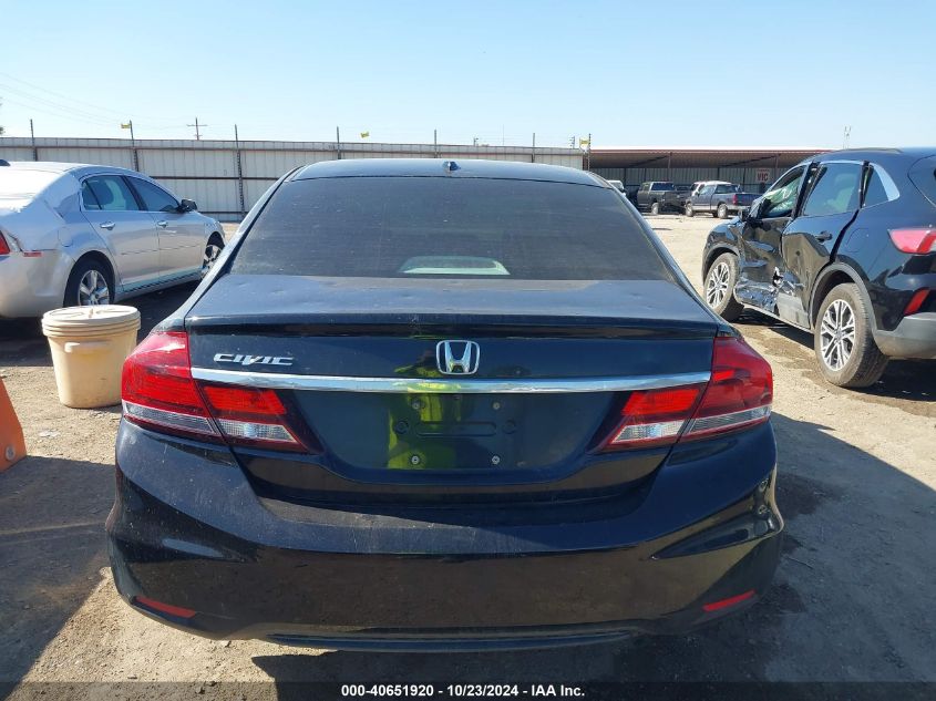 2013 Honda Civic Ex-L VIN: 2HGFB2F99DH506693 Lot: 40651920