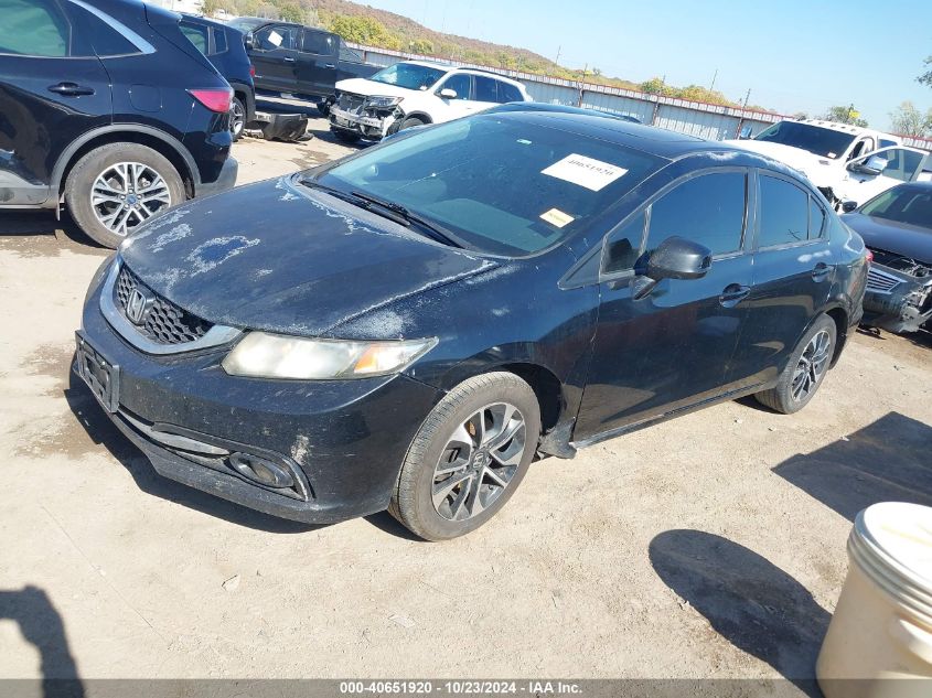 2013 Honda Civic Ex-L VIN: 2HGFB2F99DH506693 Lot: 40651920