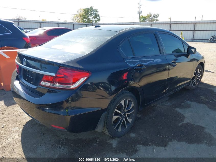 2013 Honda Civic Ex-L VIN: 2HGFB2F99DH506693 Lot: 40651920