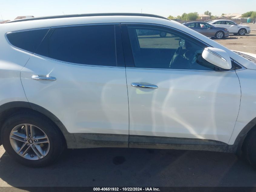 2018 HYUNDAI SANTA FE SPORT 2.4L - 5XYZU3LB4JG515539