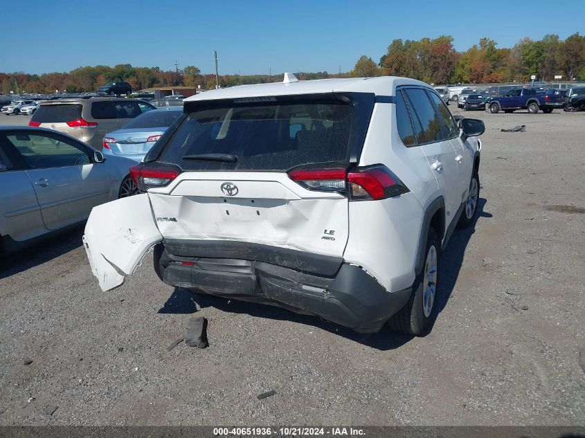 2022 Toyota Rav4 Le VIN: 2T3F1RFV0NC261390 Lot: 40651936