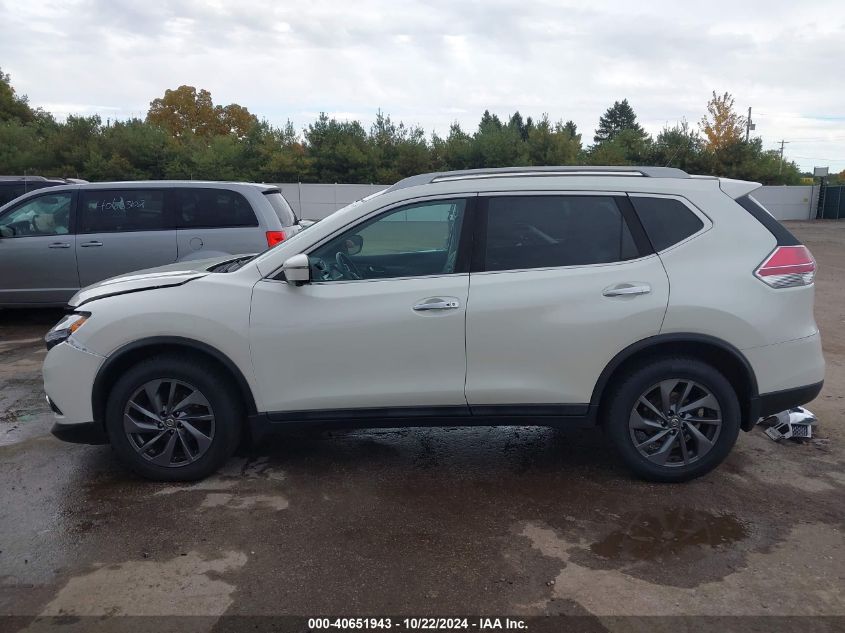 2016 Nissan Rogue S/Sl/Sv VIN: 5N1AT2MV7GC804894 Lot: 40651943