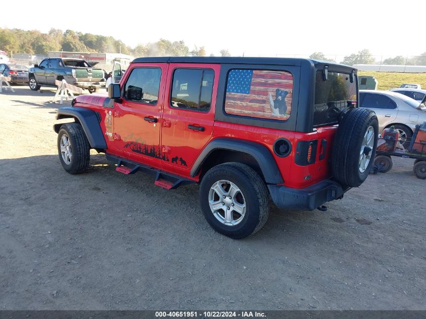 2020 Jeep Wrangler Unlimited Sport S 4X4 VIN: 1C4HJXDN9LW269503 Lot: 40651951