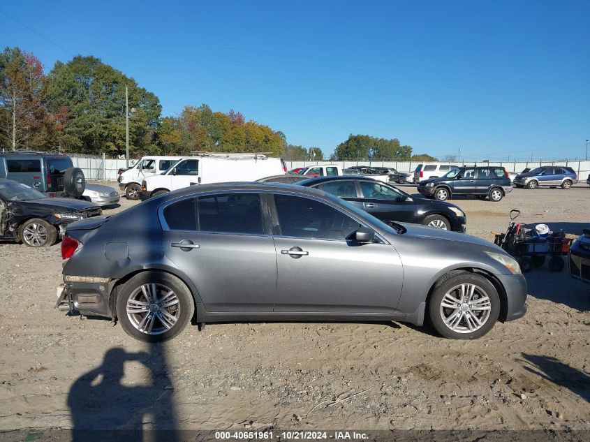 2012 Infiniti G37 Journey VIN: JN1CV6AP0CM936102 Lot: 40651961