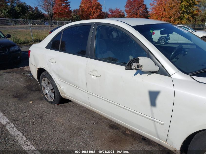 2006 Hyundai Sonata Gl VIN: KMHET46C76A106255 Lot: 40651968