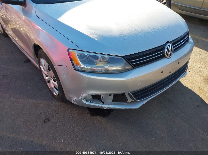 2013 Volkswagen Jetta 2.5L Se VIN: 3VWDX7AJ5DM383611 Lot: 40651974