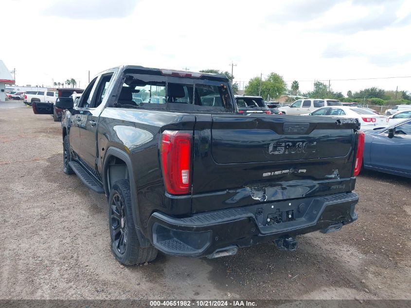 2021 GMC Sierra 1500 4Wd Short Box At4 VIN: 1GTP9EELXMZ199743 Lot: 40651982