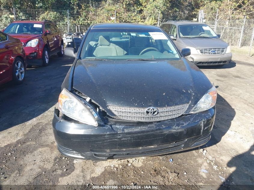 2004 Toyota Camry Le VIN: JTDBE32K140272444 Lot: 40651996