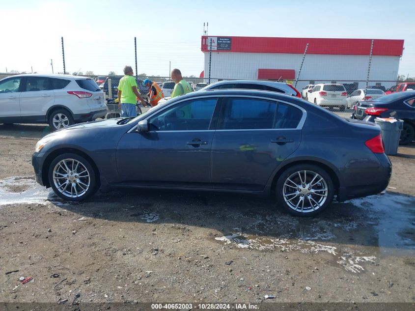 2007 Infiniti G35 Journey VIN: JNKBV61E17M714857 Lot: 40652003