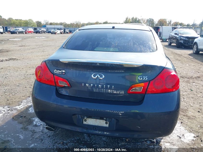 2007 Infiniti G35 Journey VIN: JNKBV61E17M714857 Lot: 40652003