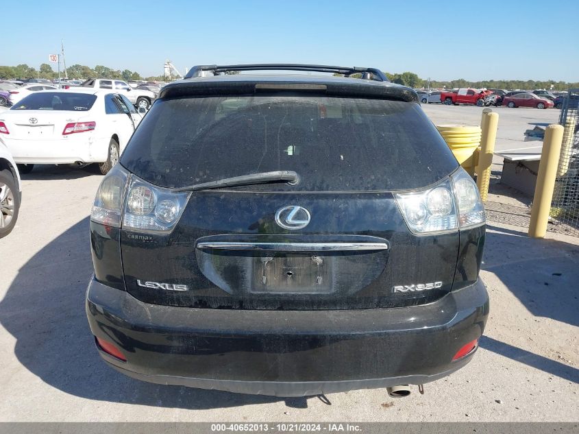 2008 Lexus Rx 350 350 VIN: 2T2GK31U68C040544 Lot: 40652013