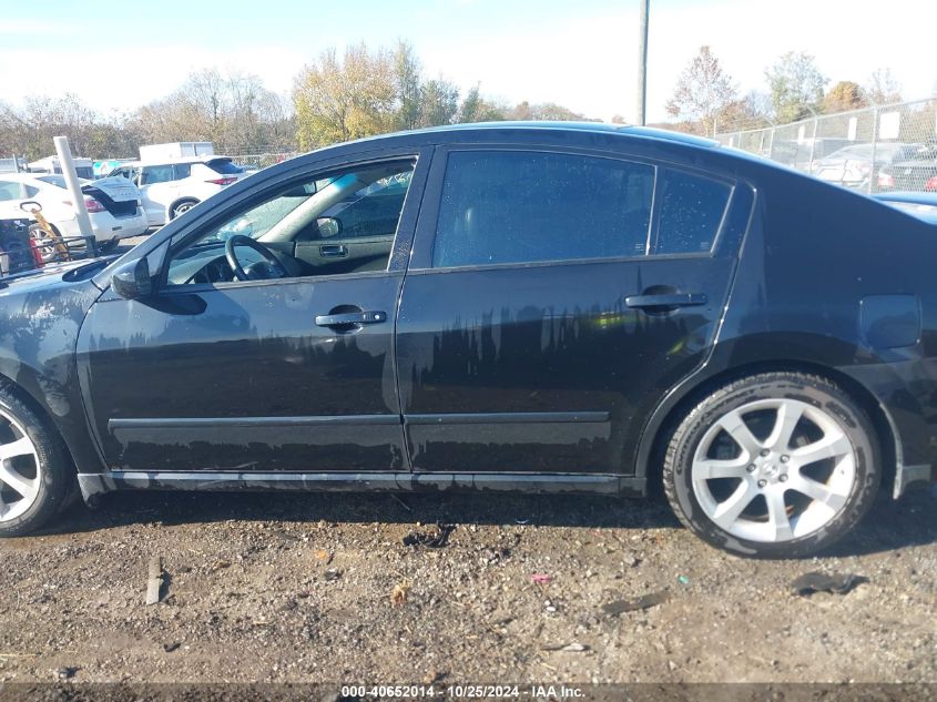 2007 Nissan Maxima 3.5 Se VIN: 1N4BA41E67C806107 Lot: 40652014