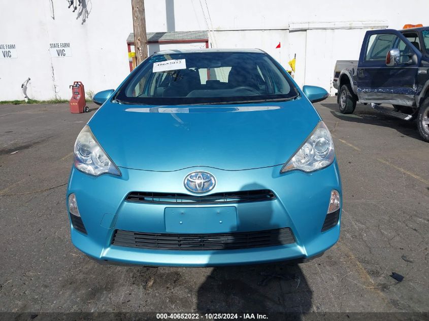 2012 Toyota Prius C Three VIN: JTDKDTB33C1017380 Lot: 40652022