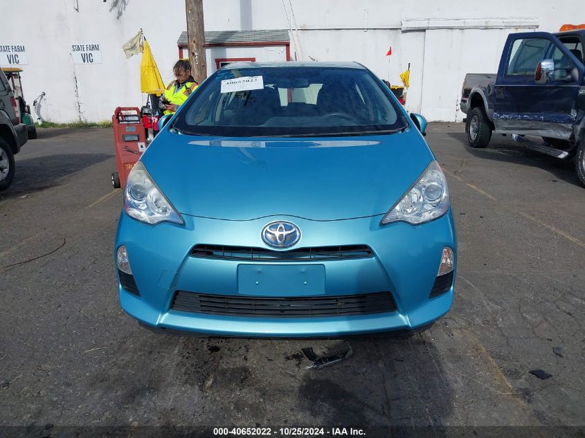 2012 Toyota Prius C Three VIN: JTDKDTB33C1017380 Lot: 40652022