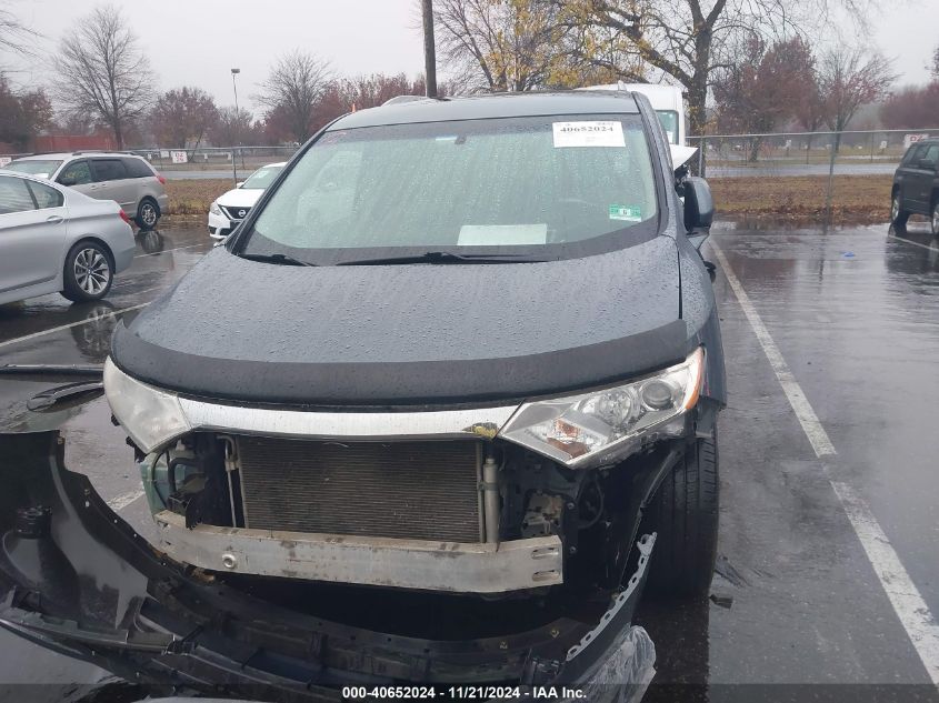 2011 Nissan Quest Sl VIN: JN8AE2KP7B9004691 Lot: 40652024