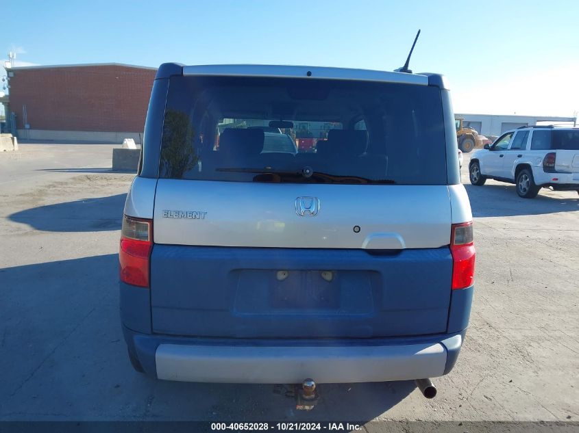 2006 Honda Element Ex VIN: 5J6YH18606L010541 Lot: 40652028