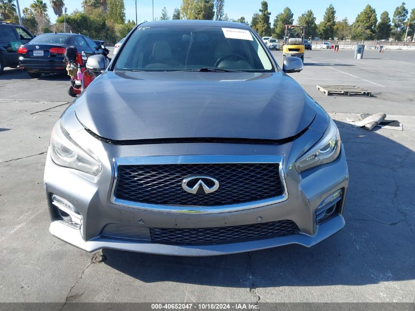 2016 Infiniti Q50 3.0T Premium VIN: JN1EV7AP6GM305729 Lot: 40652047