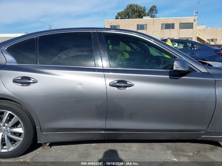 2016 Infiniti Q50 3.0T Premium VIN: JN1EV7AP6GM305729 Lot: 40652047