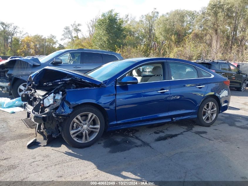 2018 Hyundai Sonata Sel VIN: 5NPE34AF3JH638352 Lot: 40652049