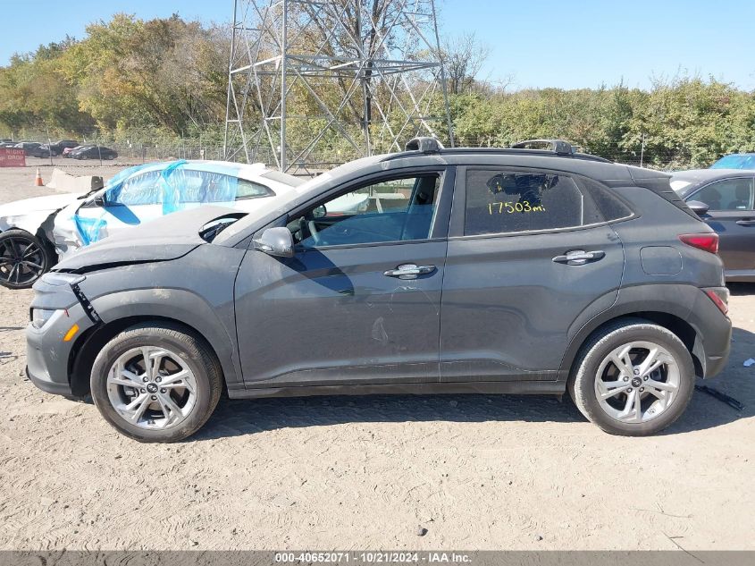 2023 Hyundai Kona Sel VIN: KM8K6CAB9PU022571 Lot: 40652071