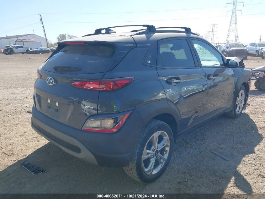 2023 Hyundai Kona Sel VIN: KM8K6CAB9PU022571 Lot: 40652071