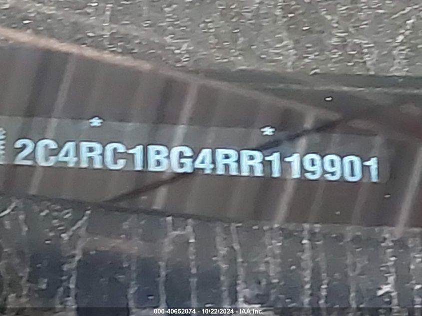 2024 Chrysler Pacifica Touring L VIN: 2C4RC1BG4RR119901 Lot: 40652074