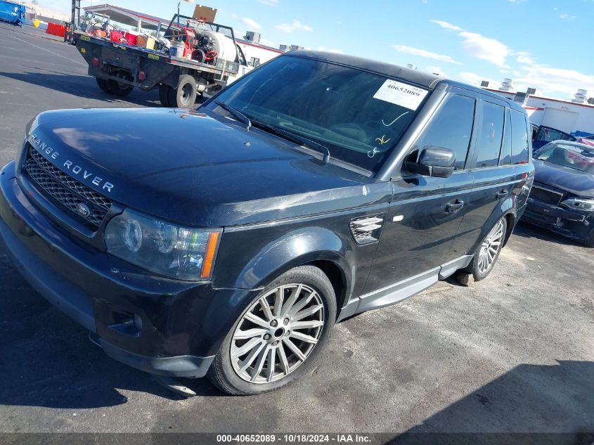 2013 Land Rover Range Rover Sport Hse VIN: SALSF2D40DA770160 Lot: 40652089