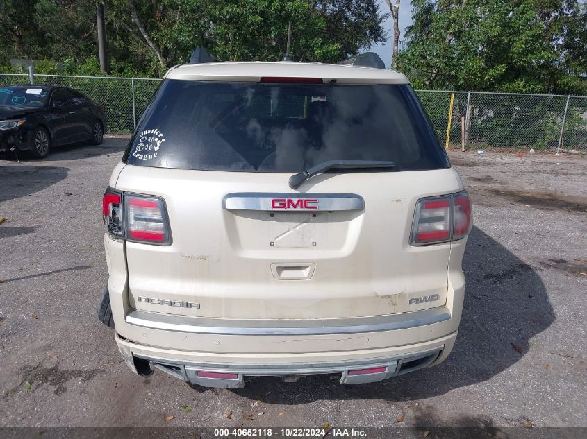 2014 GMC Acadia Denali VIN: 1GKKVTKD5EJ354078 Lot: 40652118