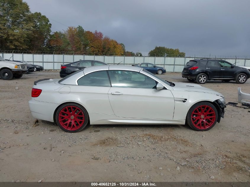 2011 BMW M3 VIN: WBSDX9C57BE584968 Lot: 40652125