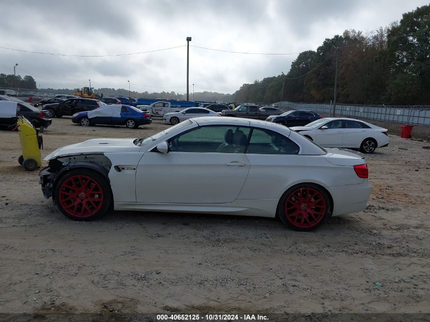 2011 BMW M3 VIN: WBSDX9C57BE584968 Lot: 40652125