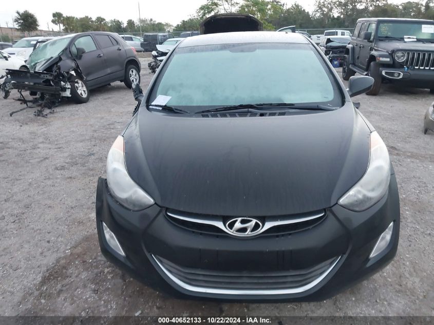 2013 Hyundai Elantra Gls VIN: 5NPDH4AE0DH441020 Lot: 40652133