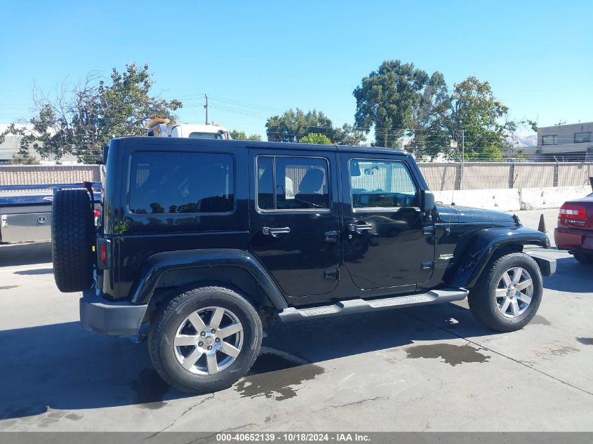 2012 Jeep Wrangler Unlimited Sahara VIN: 1C4BJWEG4CL152252 Lot: 40652139